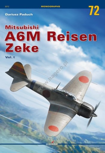 Kagero 3072 Mitsubishi A6M Reisen Zeke vol. Je PL