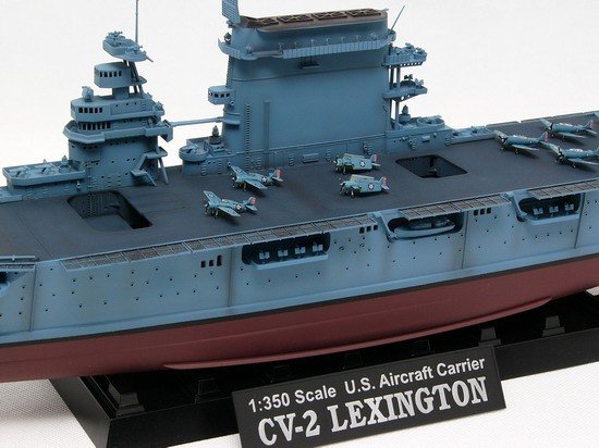Trumpeter 05608 USS CV-2 Lexington carrier 05/1942 1/350 – Bild 8