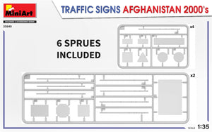 MiniArt 35640 SIGNAUX DE SIGNALISATION AFGHANISTAN ANNÉES 2000 1/35 – image 4