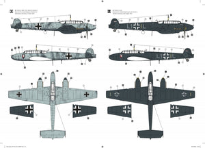 Hobby 2000 32007 Messerschmitt Bf 110 D ( Dragon + Cartograf + Mask ) 1/32 – Bild 4