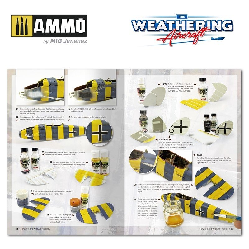 AMMO of Mig Jimenez 5216 The Weathering Aircraft Issue 16. RARITIES (English) – zdjęcie 5
