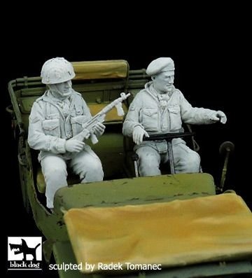 Coffret de parachutistes britanniques Black Dog F35099 au 1/35 – image 2