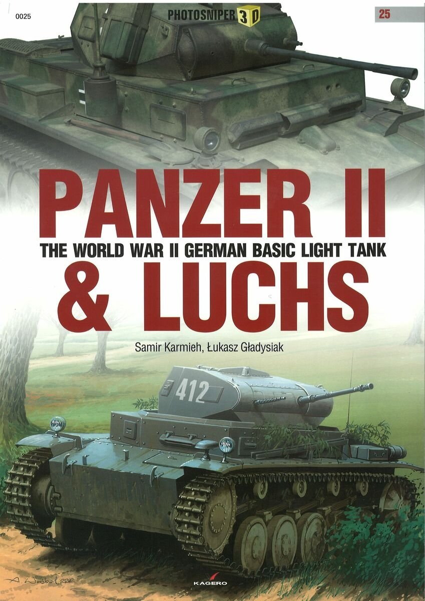 Kagero 0025 Panzer II &amp;amp; Luchs EN