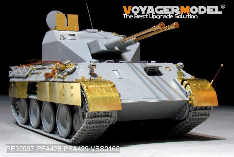 Voyager Model PE35997 WWII German FlaKPanzer V COELIAN Basic For TAKOM 2105 1/35 – zdjęcie 3
