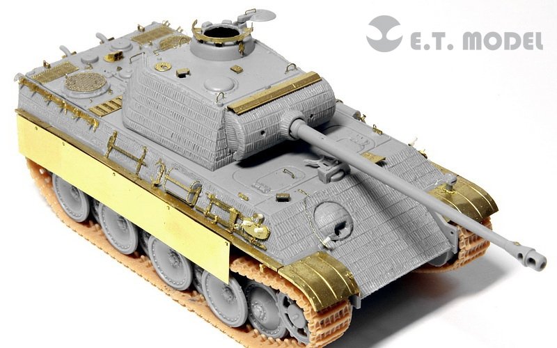 E.T. Model E72-009 WWII German Panther G For DRAGON Kit 1/72 – immagine 6