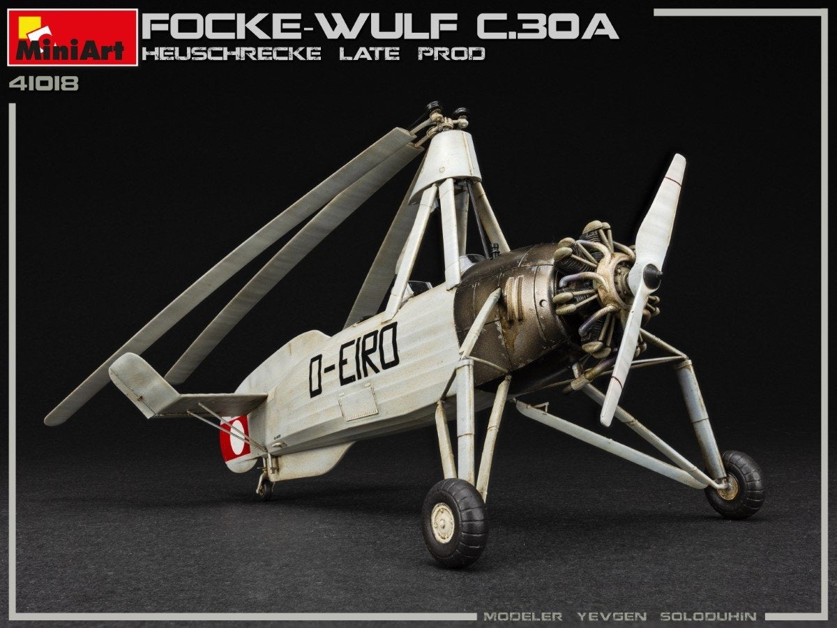 MiniArt 41018 FOCKE-WULF FW C.30A HEUSCHRECKE. LATE PROD 1/35 – Bild 5