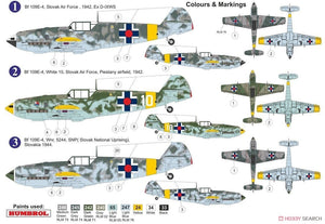 AZ Model AZ7662 Messerschmitt Bf.109E-4 Slovak Air Force 1/72 – zdjęcie 2