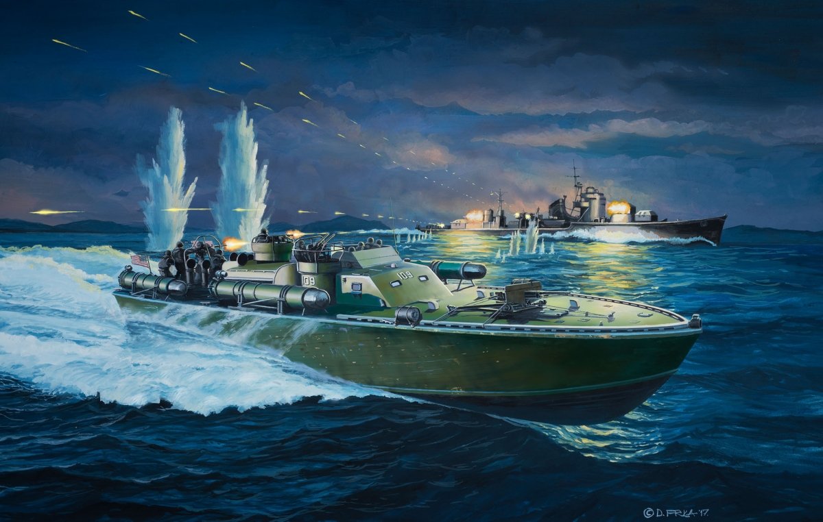 Revell 65147 Patrol Torpedo Boat PT-109 - Model Set 1/72 – immagine 8