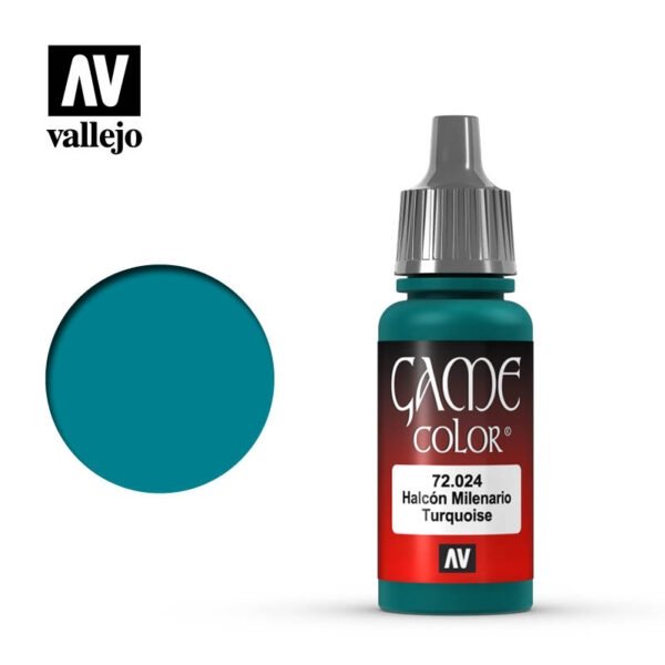 Vallejo 72024 Game Color - Turquoise 18 ml