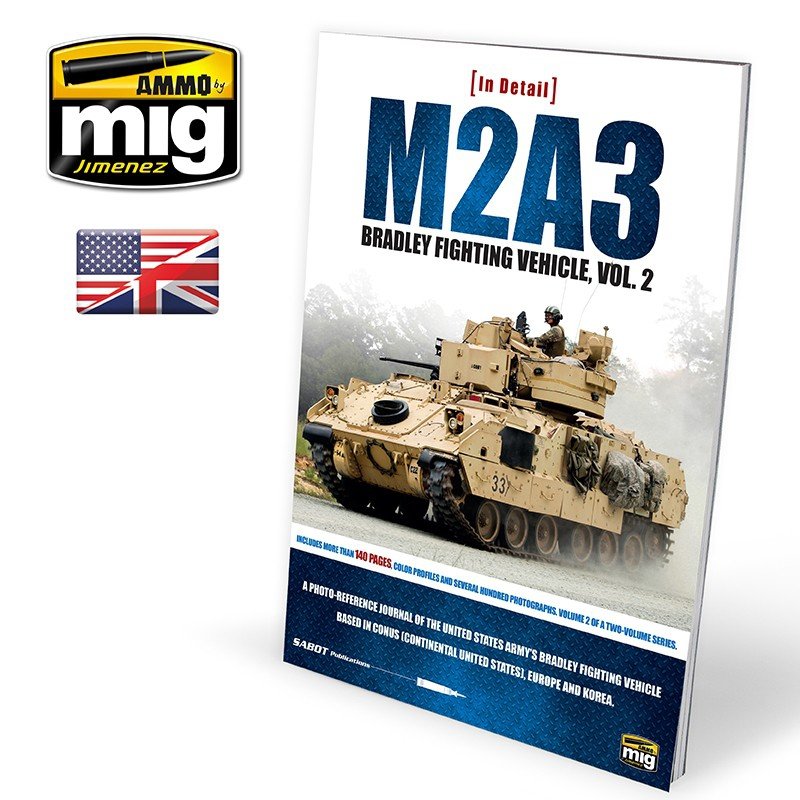 Munitions du Mig Jimenez 5952 M2A3 BRADLEY Véhicule de combat en Europe en détail VOL 2 (Anglais)