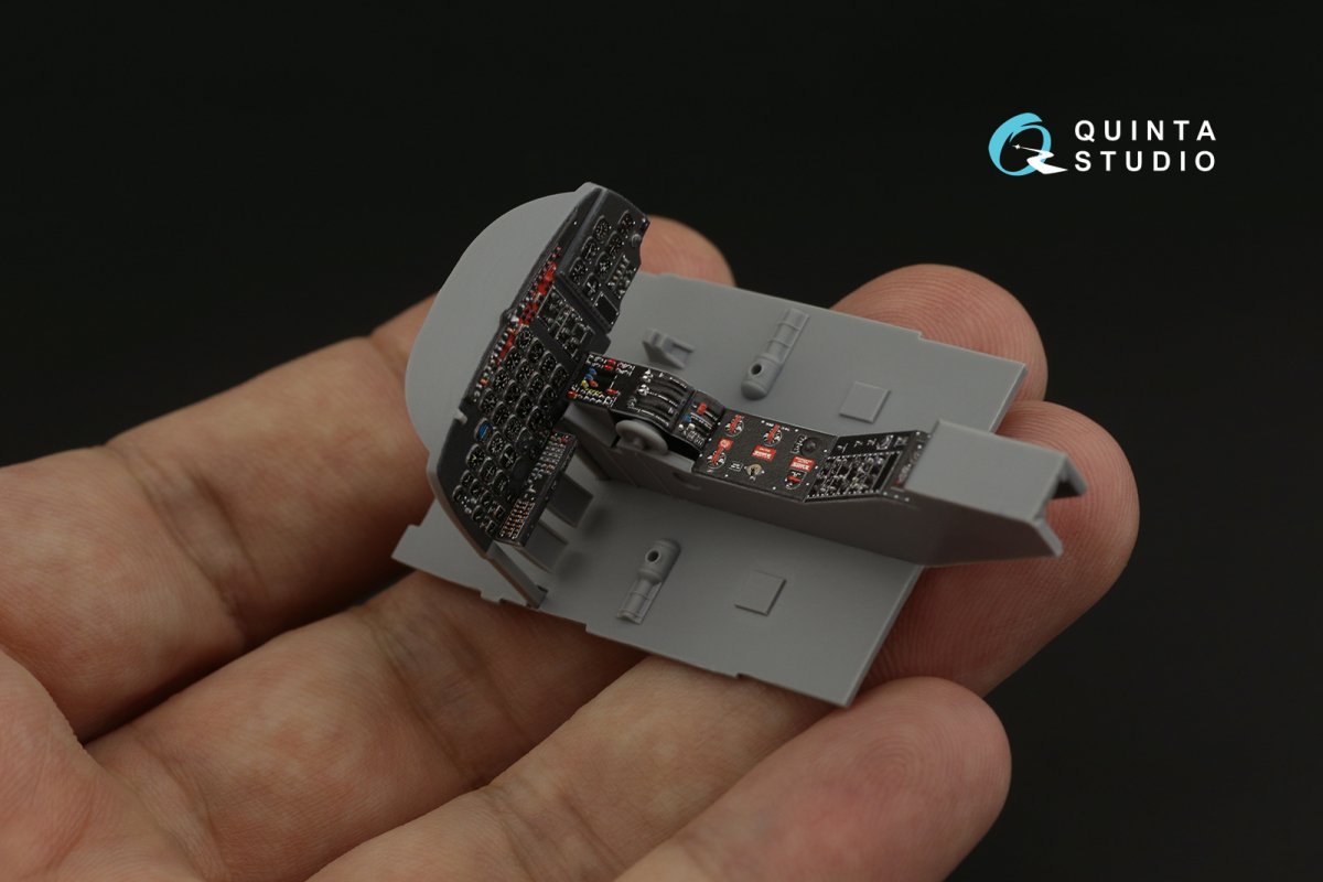 Quinta Studio QDS-48237 B-26K 3D-Printed &amp;amp; colored Interior on decal paper (ICM) (Small version) 1/48 – image 5