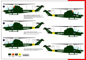 AZmodel AZ7449 Bell AH-1G Early Huey Cobra Marines 1/72 – imagen 2