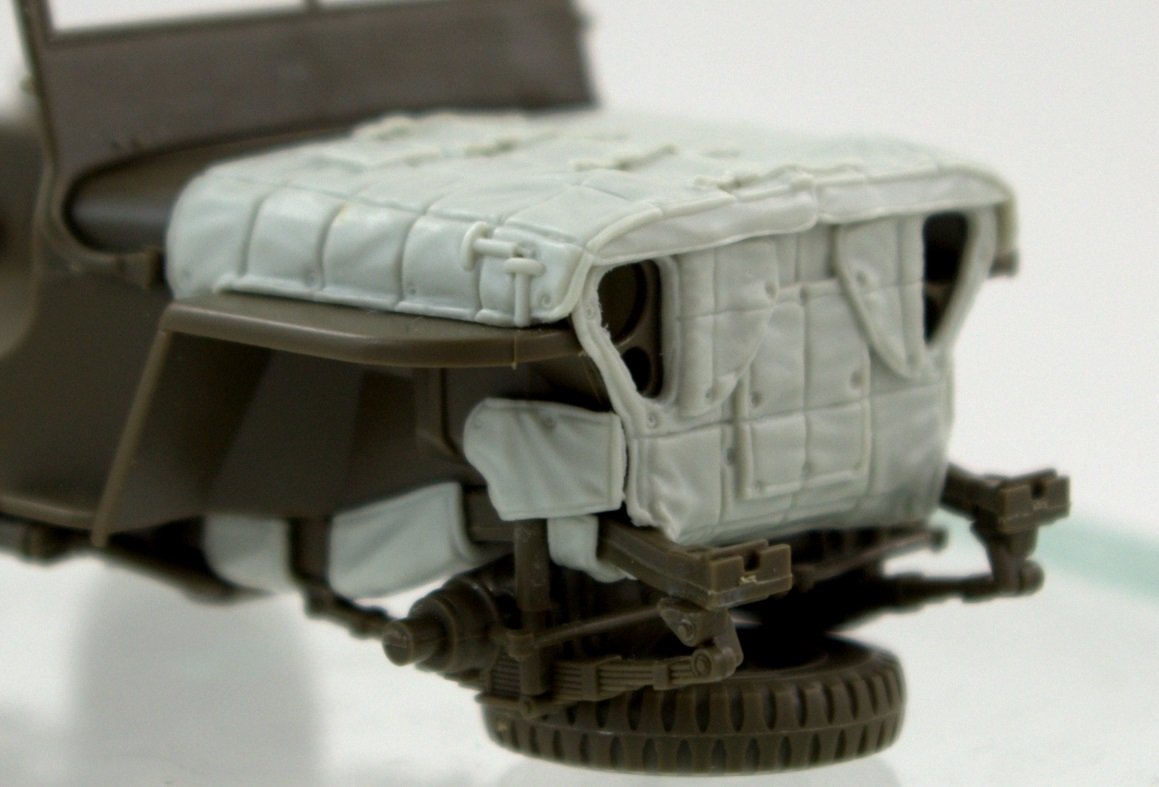 Panzer Art RE35-713 Willys “Jeep” winter canvas cover 1/35 – immagine 2
