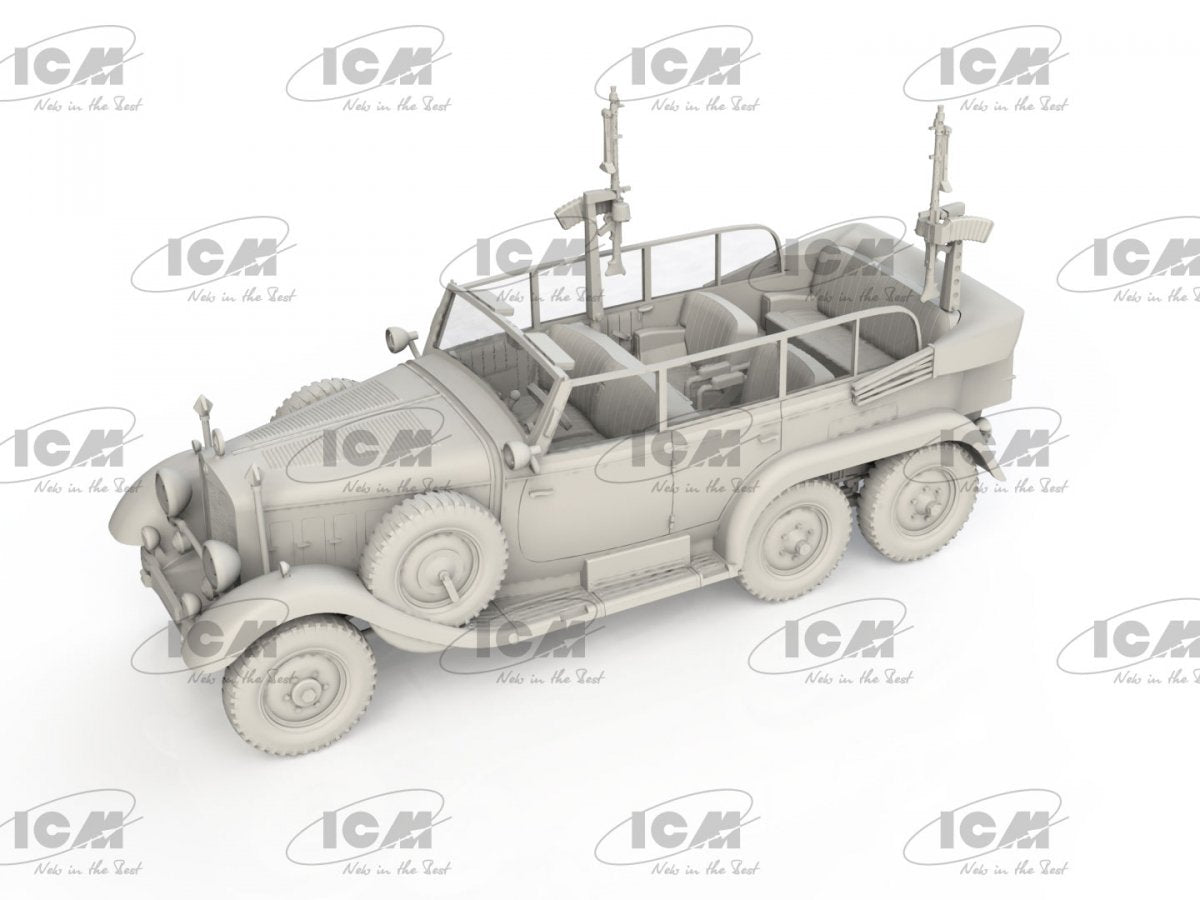 ICM 72473 Type G4 Partisanenwagen with MG 34 1/72 – imagen 3
