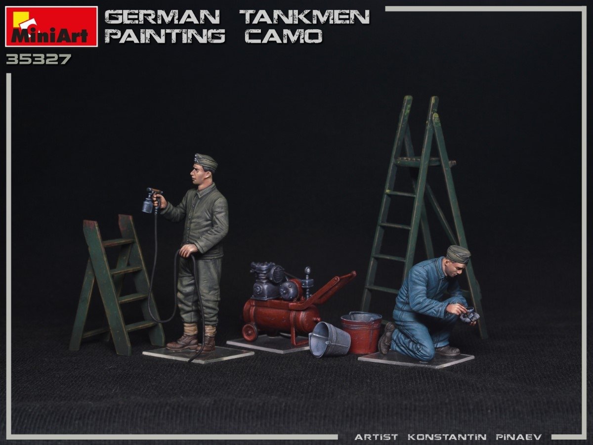 MiniArt 35327 GERMAN TANKMEN CAMO PAINTING 1/35 – immagine 3