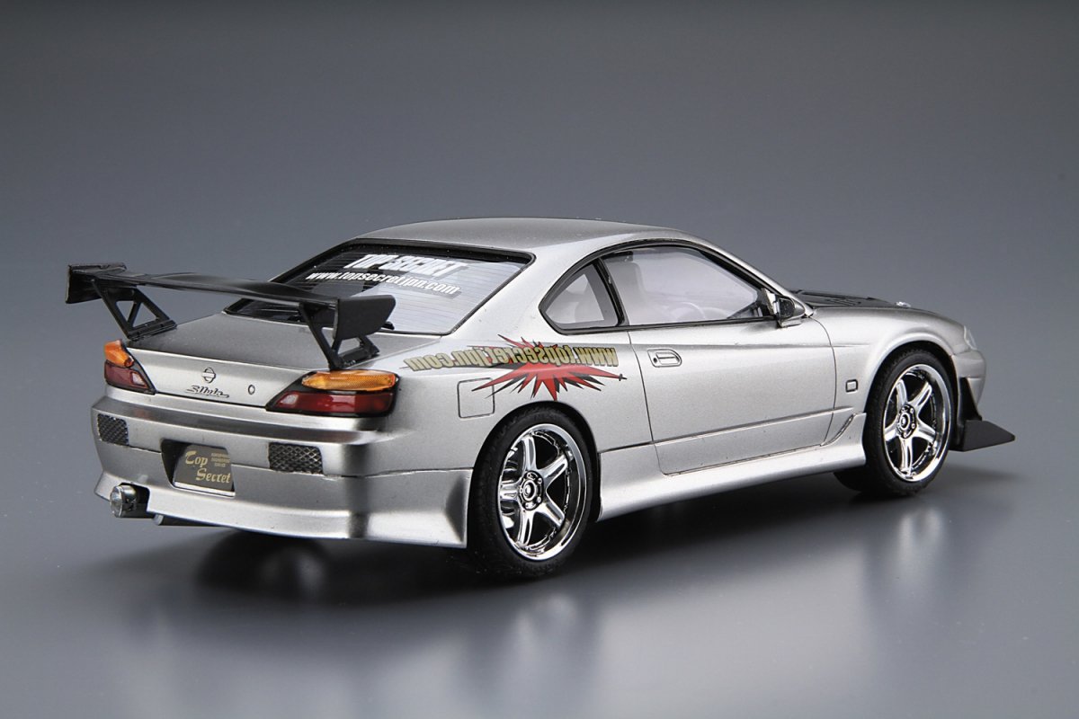 Aoshima 05355 Topsecret S15 Silva &amp;#39;99 Nissan 1/24 – immagine 2