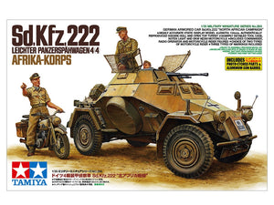 Tamiya 35286 Sd.Kfz.222 Leichter Panzerspahwagen 4x4 Afrika Korps 1/35 – image 2