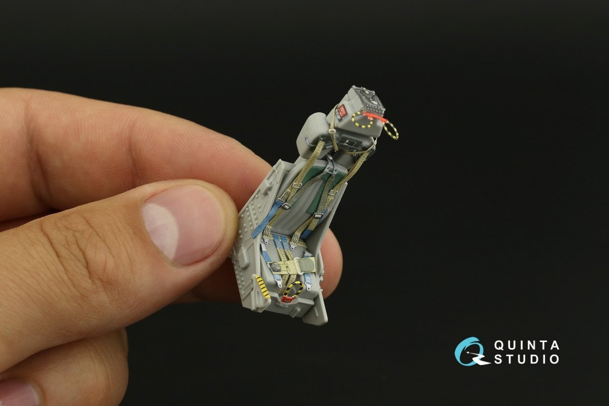 Quinta Studio QR32017 MB Mk.7 seat for F-104 family (Italeri) 1/32 – immagine 10