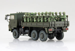 Aoshima 01209 JGSDF Type 73 Truck w/Figures 20pcs 1/72 – zdjęcie 3