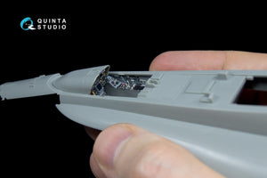 Quinta Studio QD48044 F/A-18C (early) 3D-Printed &amp;amp; coloured Interior on decal paper (for Kinetic) 1/48 – immagine 4