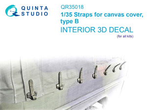 Quinta Studio QR35018 Straps for cancas cover, type B 1/35