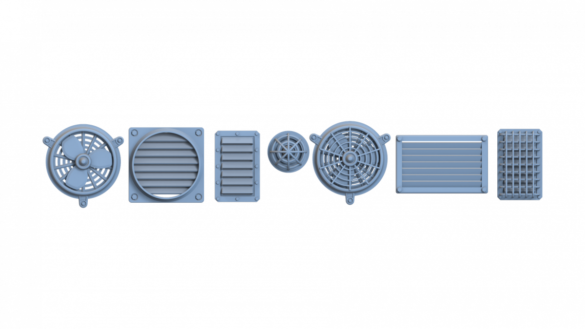RT-Diorama 35679 Vents and Fans 1/35 – immagine 2