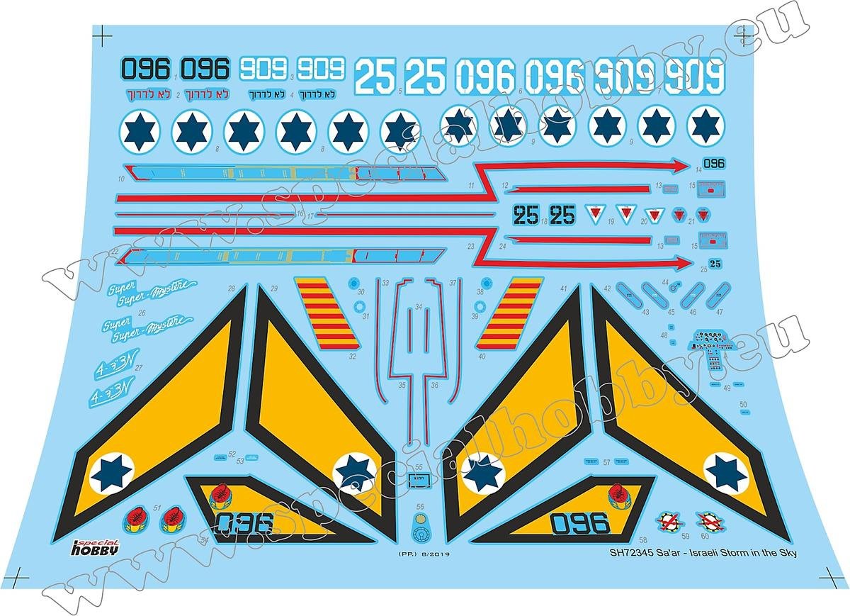 Special Hobby 72345 SMB-2 Super Mystère &amp;#39;Sa’ar – Israeli Storm in the Sky&amp;#39; 1/72 – zdjęcie 2