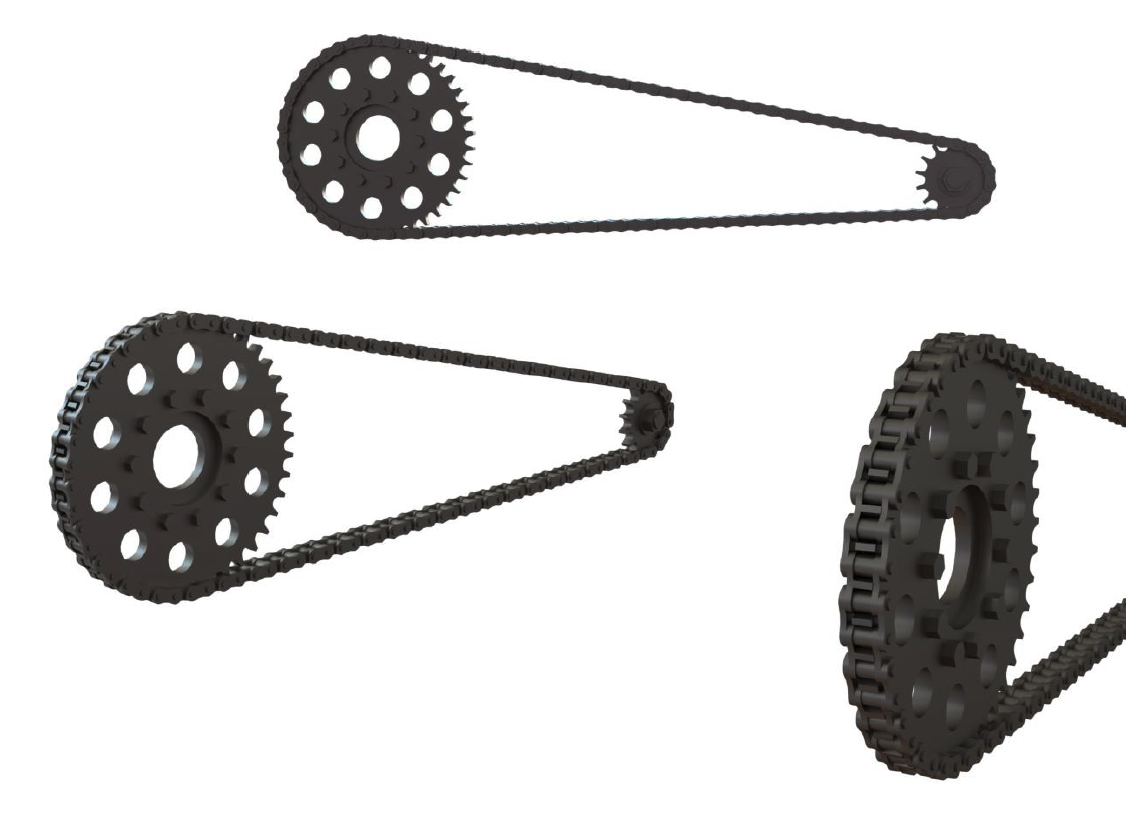 Falcon Scale Models FSM017 Yamaha YZF 500 - chain for Tamiya 14001 1/12 – zdjęcie 5