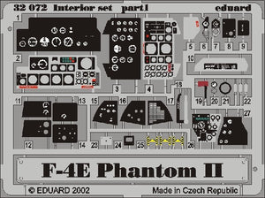 Eduard 32503 F-4E interior 1/32 Tamiya