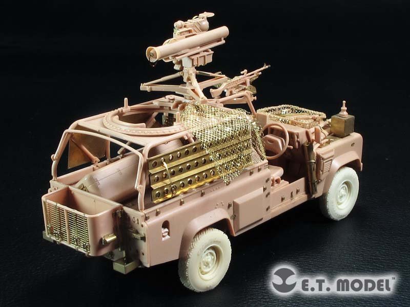 E.T. Model E35-178 Land Rover WMIK w/MILAN ATGM (For HOBBY BOSS 82447) 1/35 – immagine 6