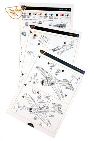 Clear Prop! CP72021 H-75O Hawk STARTER KIT 1/72 – image 5
