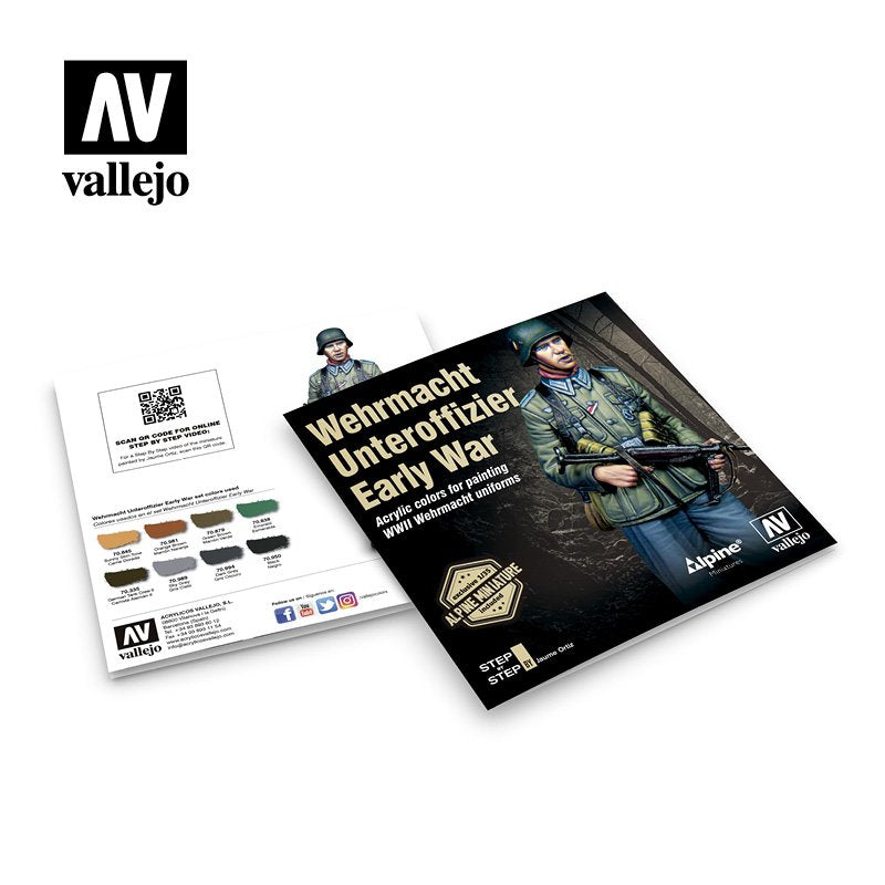 Vallejo 70246 Wehrmacht Unteroffizier Early War 8x17ml – immagine 3