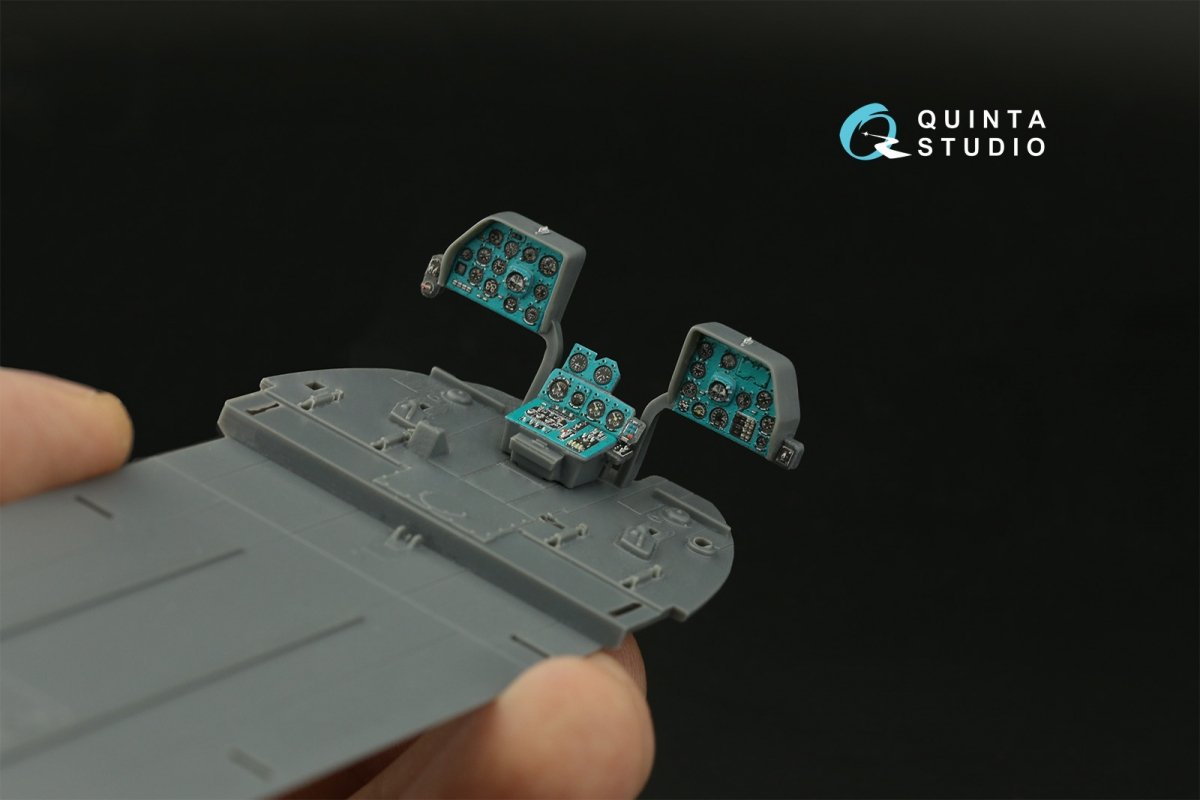 Quinta Studio QD48380 Mi-8MT 3D-Printed &amp;amp; coloured Interior on decal paper (AMK) 1/48 – immagine 8