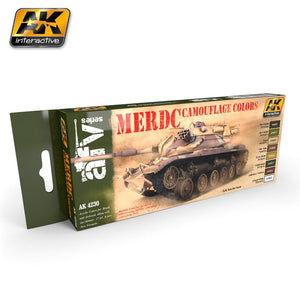 AK Interactive AK4230 MERDC COULEURS DE CAMOUFLAGE