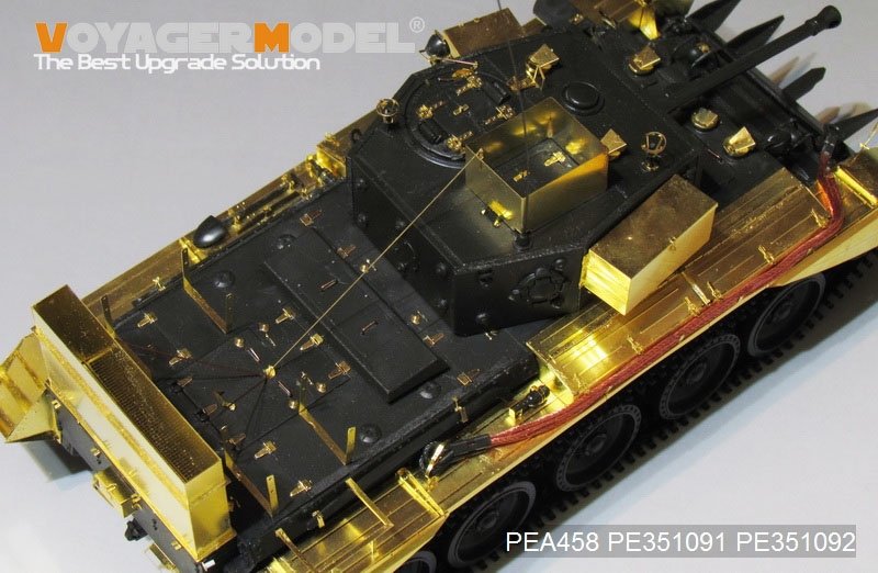 Maquette Voyager PEA458 WWII UK Cromwell Mk. IV/Centaur CSMk IV Bottes de gué profondes (Pour TAMIYA 35221/35232) 1/35  – image 9