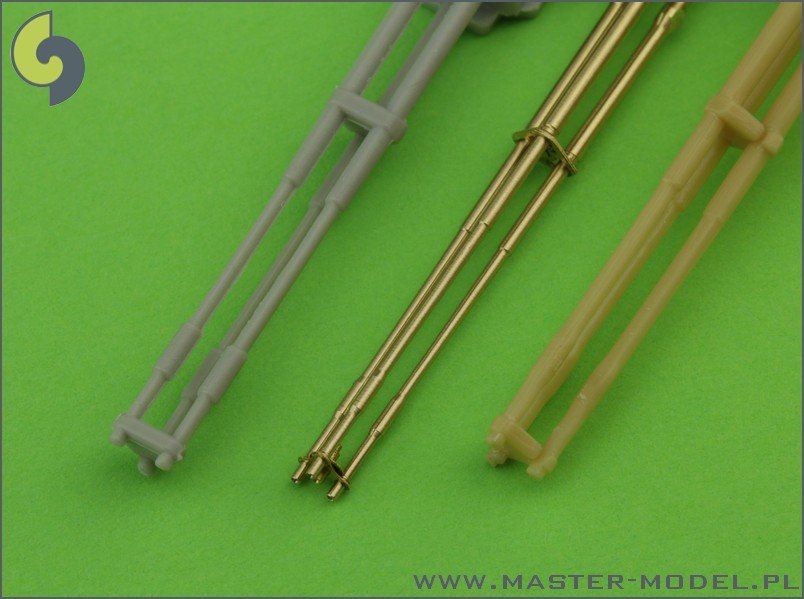 Master AM-48-056 M197 - Three-barrelled rotary 20mm cannon - turned barrels with etched barrel clamps - used on AH-1 Cobra 1/48 – immagine 3