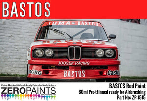 Zero Paints ZP-1515 Bastos Red Paint for Bastos Sponsored Cars 60ml – Bild 2