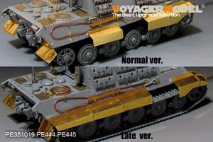 Voyager Model PEA445 WWII German Sd.Kfz.186 Panzerjäger &amp;quot;Jagdtiger&amp;quot; Schurzen Late Version（For TAKOM 8001) 1/35 – immagine 3