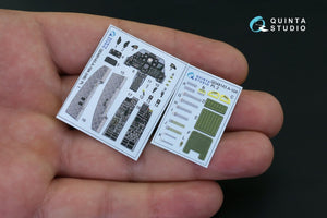 Quinta Studio QD48143 A-10A 3D-Printed &amp;amp; coloured Interior on decal paper (for Hobby Boss kit) 1/48 – Bild 3