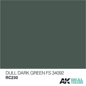 AK Interactive RC230 DULL DARK GREEN FS 34092 10ML – imagen 2