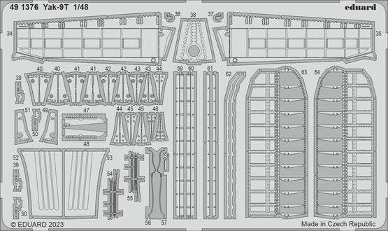 Eduard 491376 Yak-9T ZVEZDA 1/48