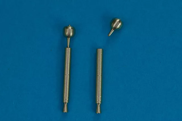 RB Model 48AB07 Barrel endings for 20mm automat cannon MG FF &amp;amp; MG FF/M 1/48 – immagine 3