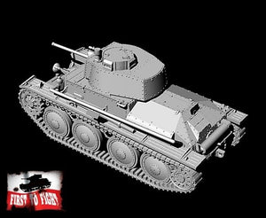 Premier à combattre PL081 - PzKpfw 38(t) Ausf. A (LT VZ .38) Char léger allemand 1/72 – image 3