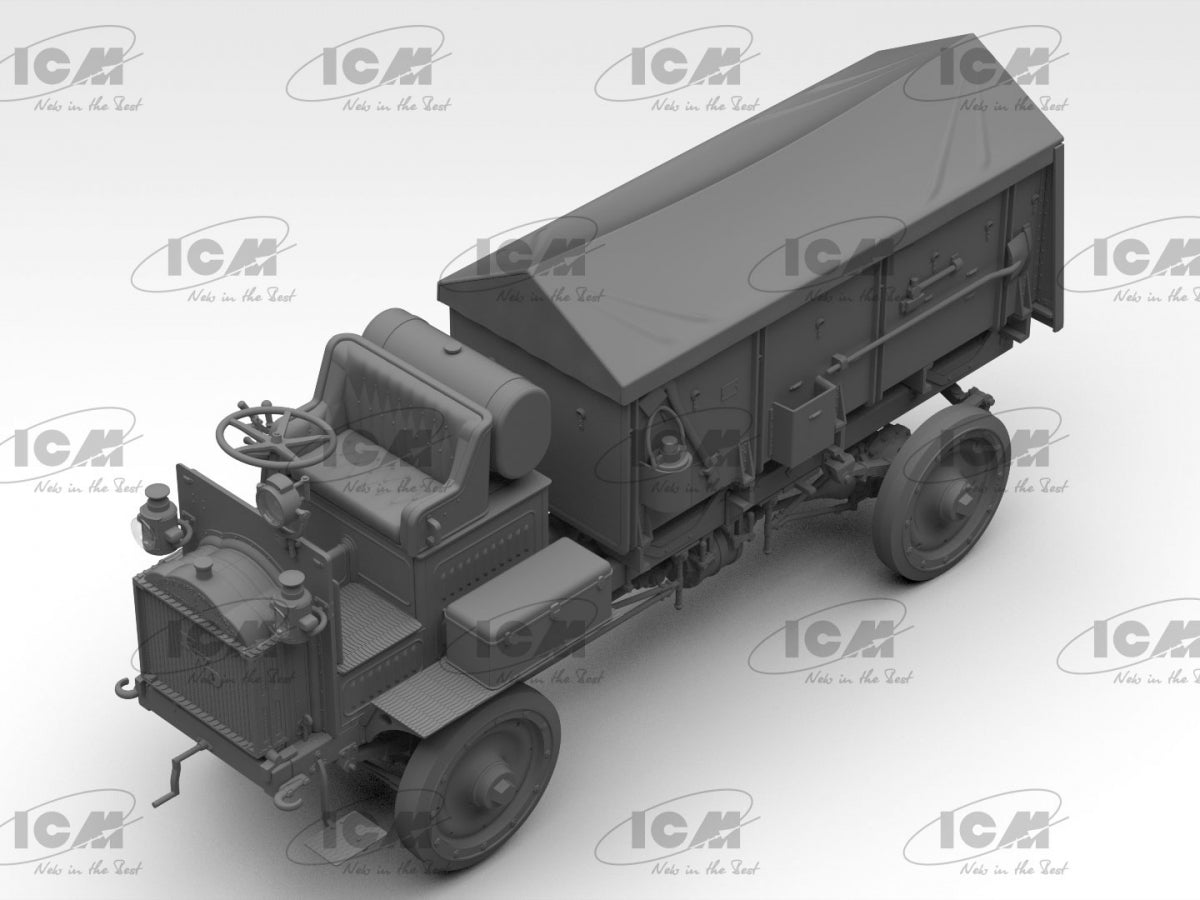 ICM 35656 FWD Type B WWI US Ammunition Truck 1/35 – immagine 3