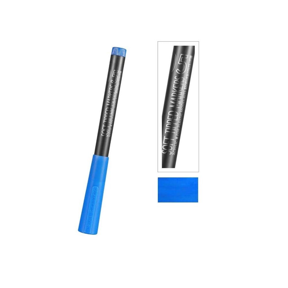 Stylo marqueur à pointe souple DSPIAE MK-05 Mecha Blue