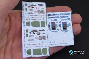 Quinta Studio QD48157 Yak-130 3D-Printed coloured Interior on decal paper (for KittyHawk kit) 1/48 – immagine 2