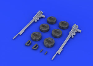 Eduard 632054 Lewis Mk. III WW1 gun 1/32 Hasegawa – image 4