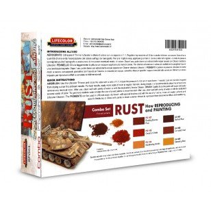 Lifecolor SPG03 Pigments and colours Rust 6x22ml – Bild 2