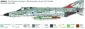 Italeri 2818 RF-4E Phantom II 1/48 – imagen 4