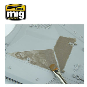 Ammo of Mig 2035 ANTI-SLIP PASTE - BROWN COLOR FOR 1/35 – immagine 9